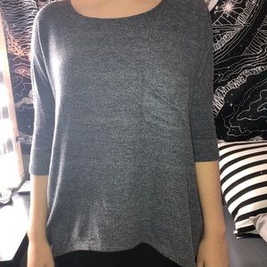 Navy Quarter-sleeve Tunic